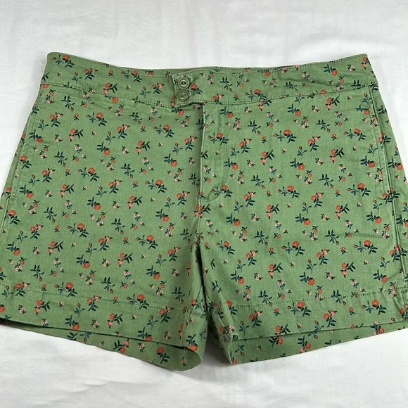 Sanctuary Sz 31 Green Floral Shorts - Picture 1 of 14
